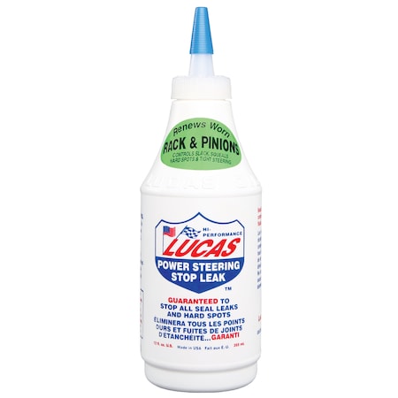 Lucas Oil 355 ml Steering Stop Leak, Canadian 20008L